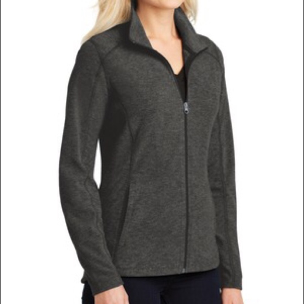 Old navy grey zip up coat